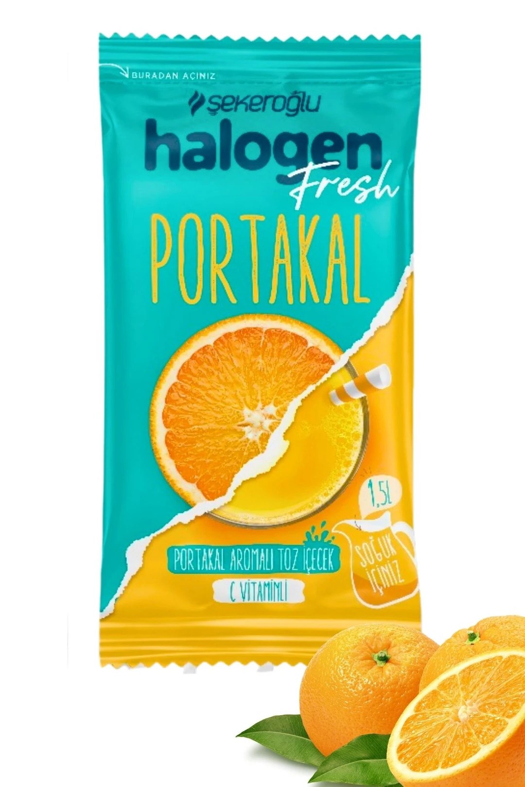 Şekeroğlu Halogen Portakal 9 Gr*4  