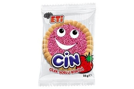 Eti Cin Çilekli 25 Gr 