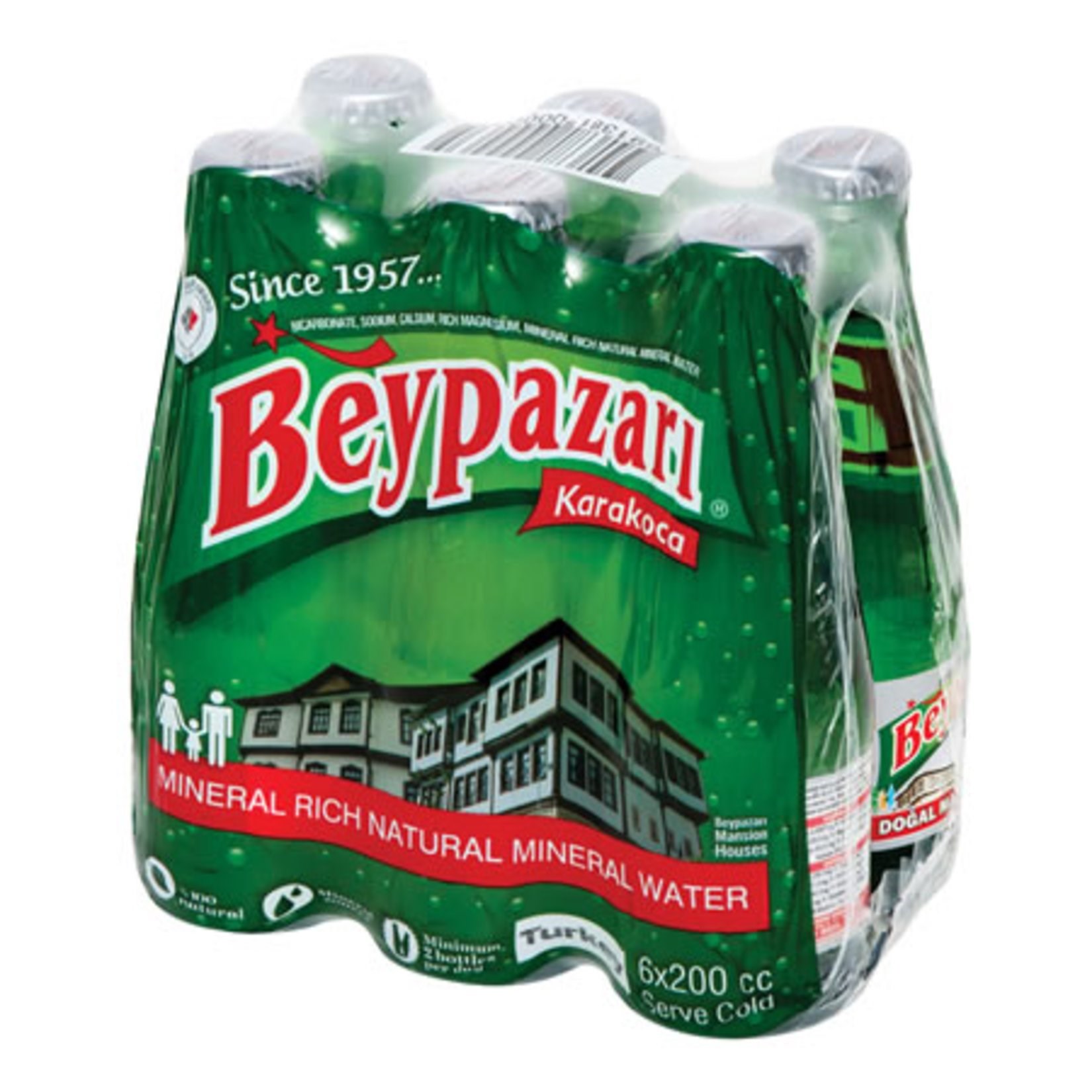 Beypazarı Maden Suyu 6 Adet 200 Ml 