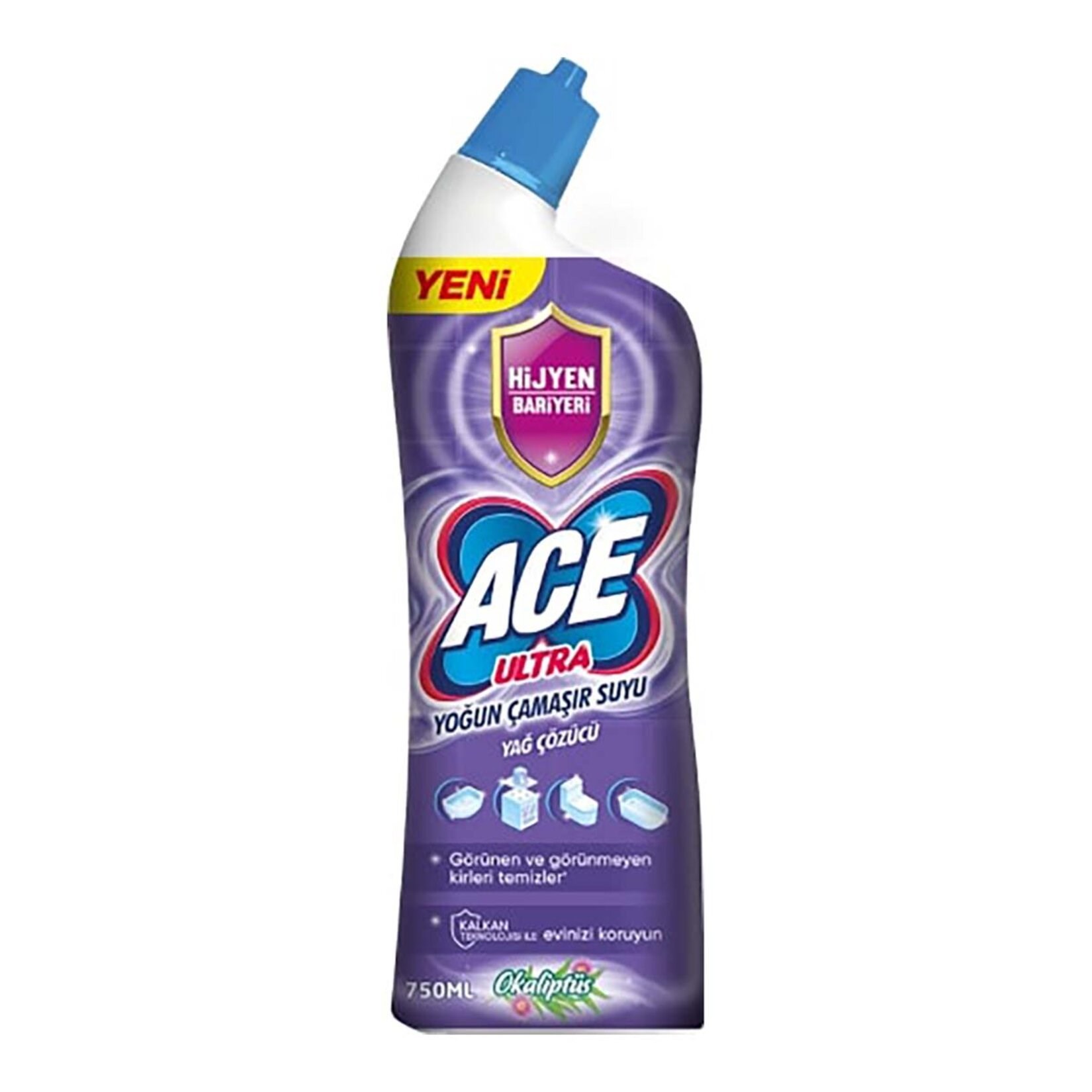 Ace Ultra Power Jel Okaliptus 750 Ml 