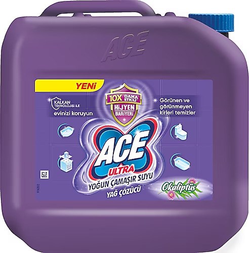 Ace Ultra Power Jel Çiçek Kokulu-Okaliptus 3 Kg 
