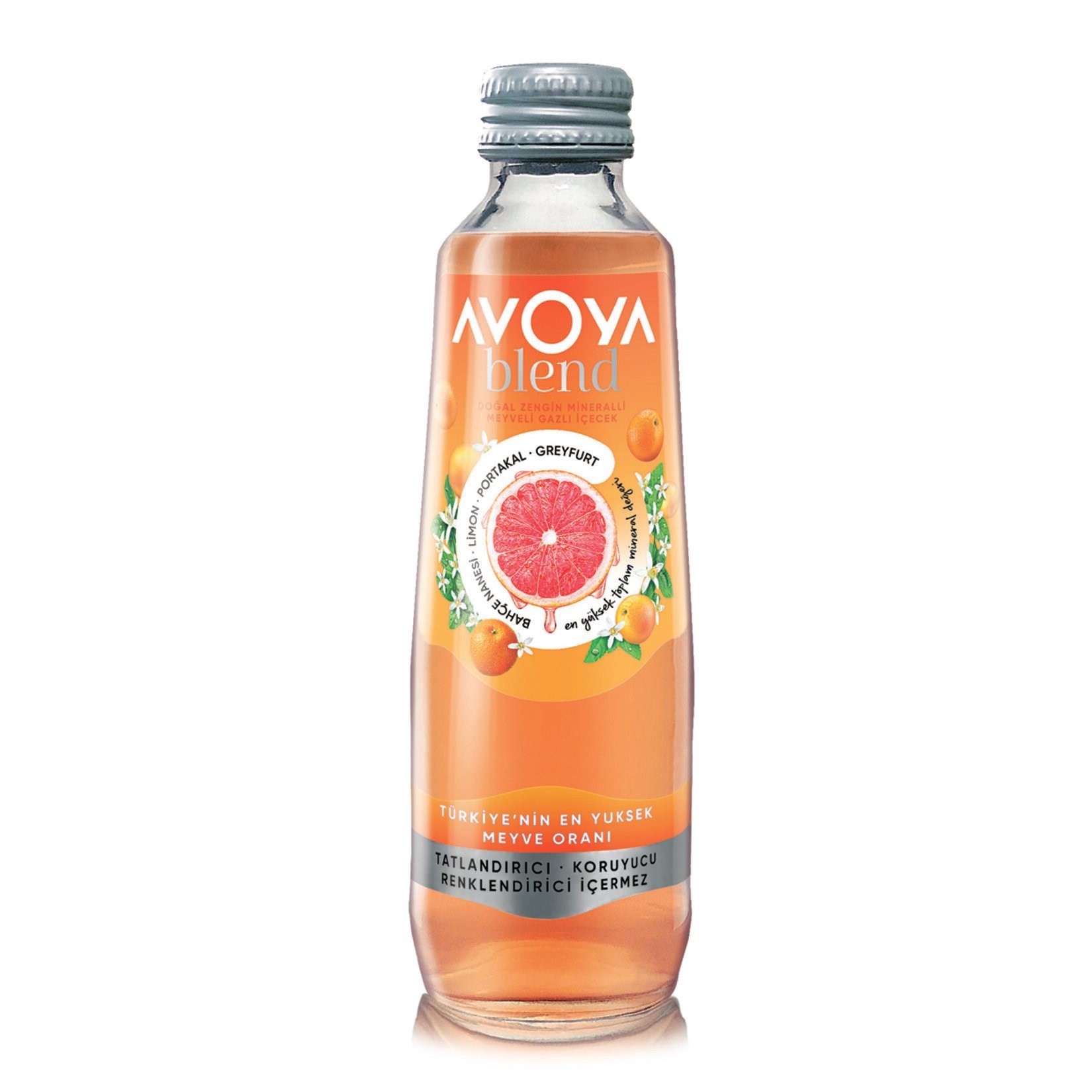 Avoya Blend Greyfurt & Portakal Maden Suyu 250 Ml. 