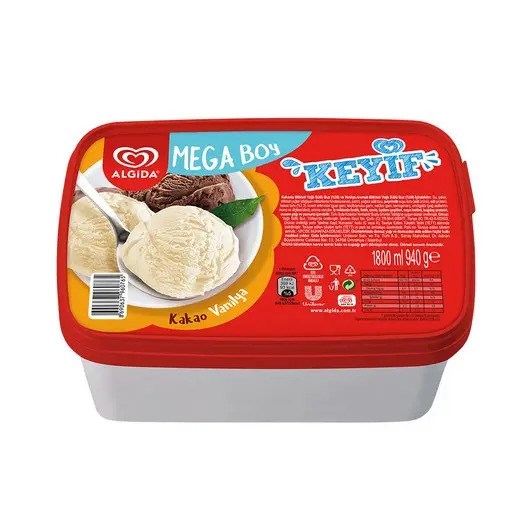 Algıda Keyıf Kakao-Vanilya 1800Ml 