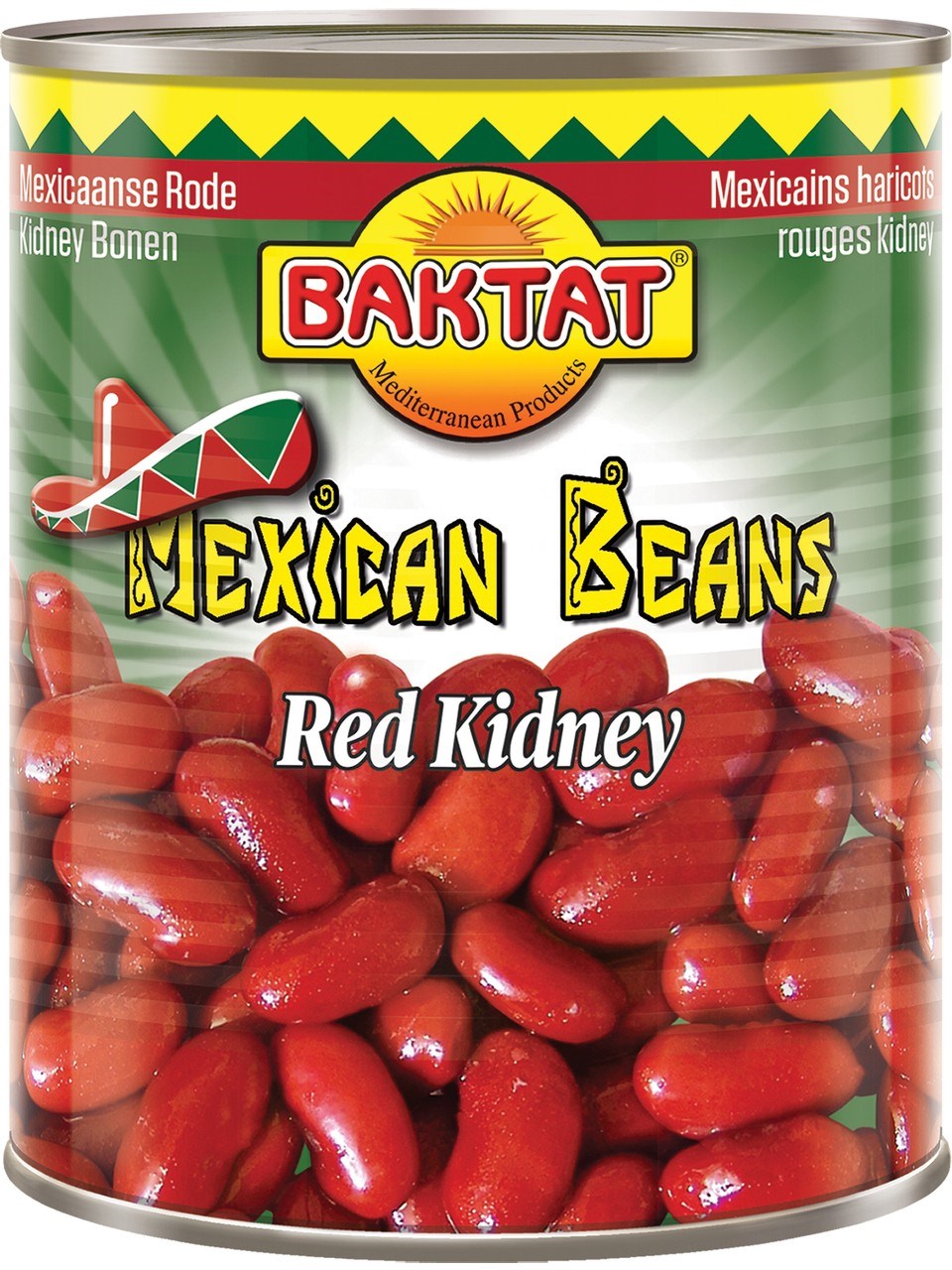 Baktat Kırmızı Fasulye Haşlama 850 Gr 