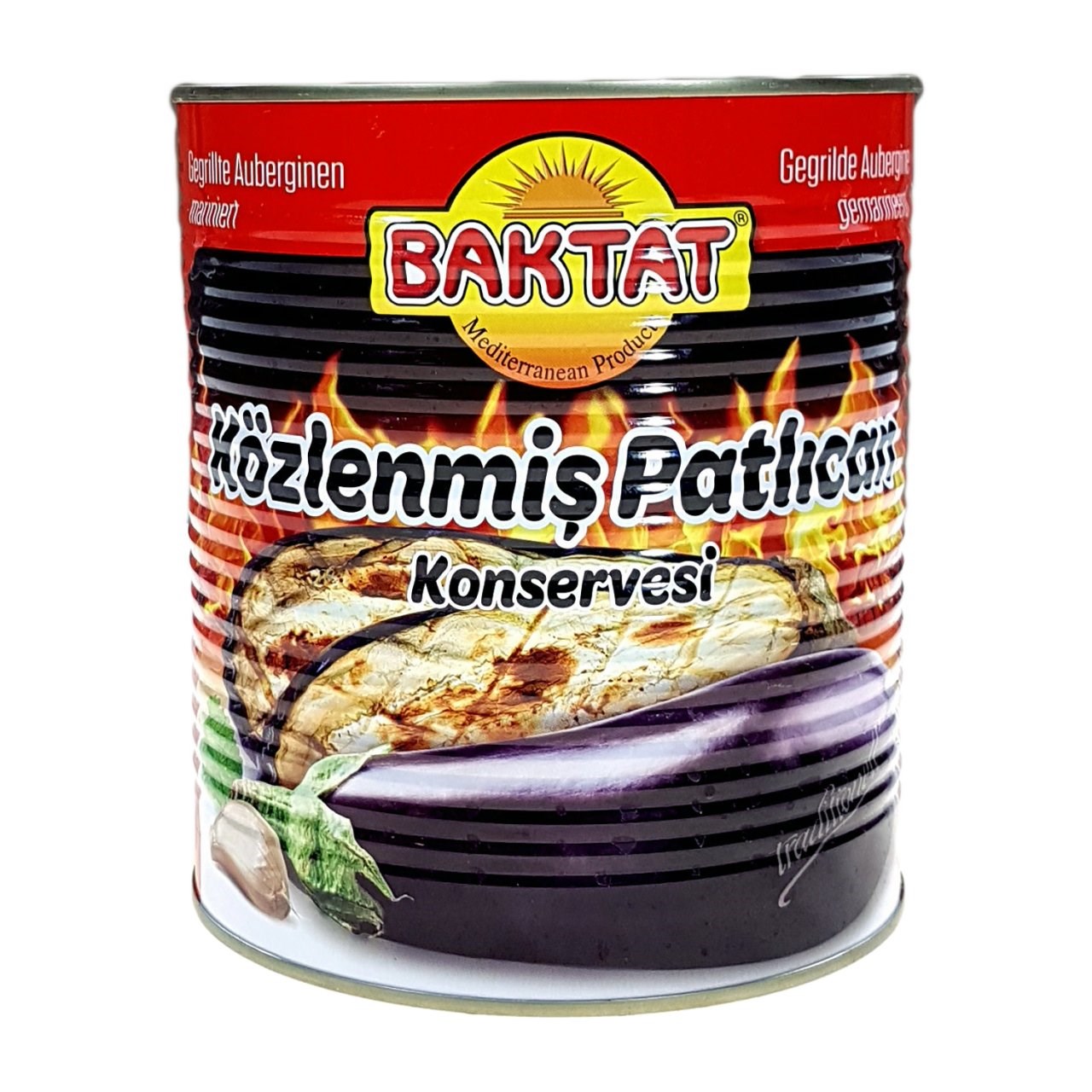 Baktat Közlenmiş Patlıcan 1850 Gr 