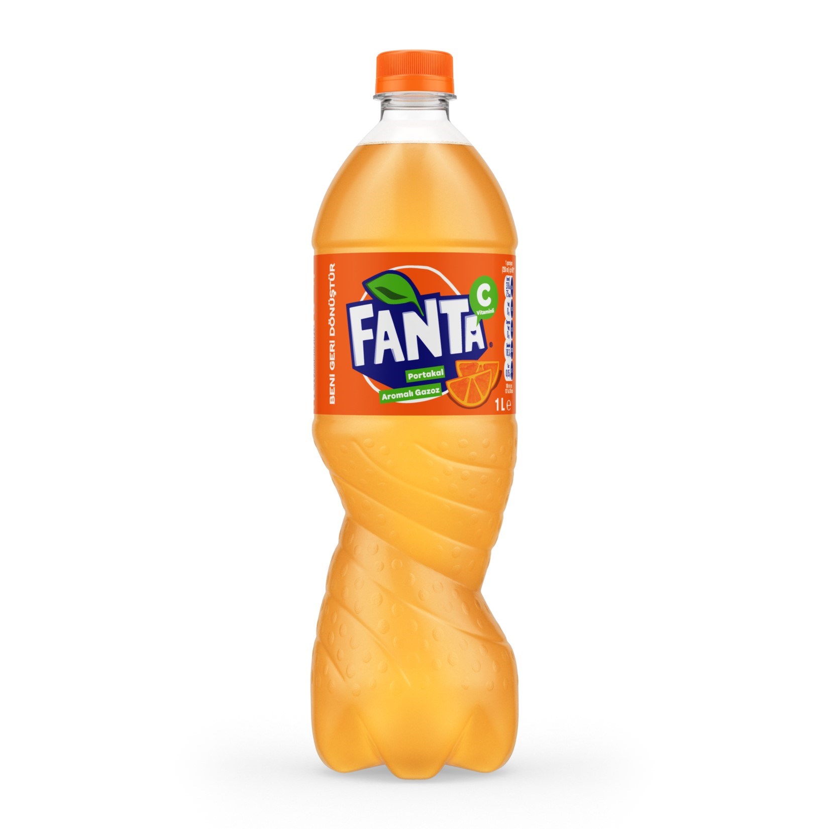 Fanta Portakal 1 Lt 
