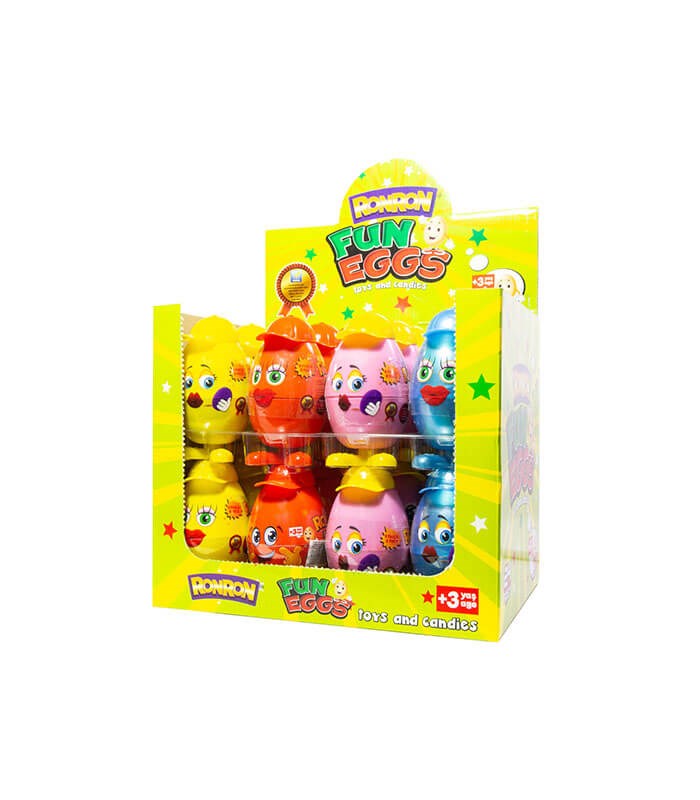 Ronron Fun Eggs Şapkalı Yumurta (Adet) 