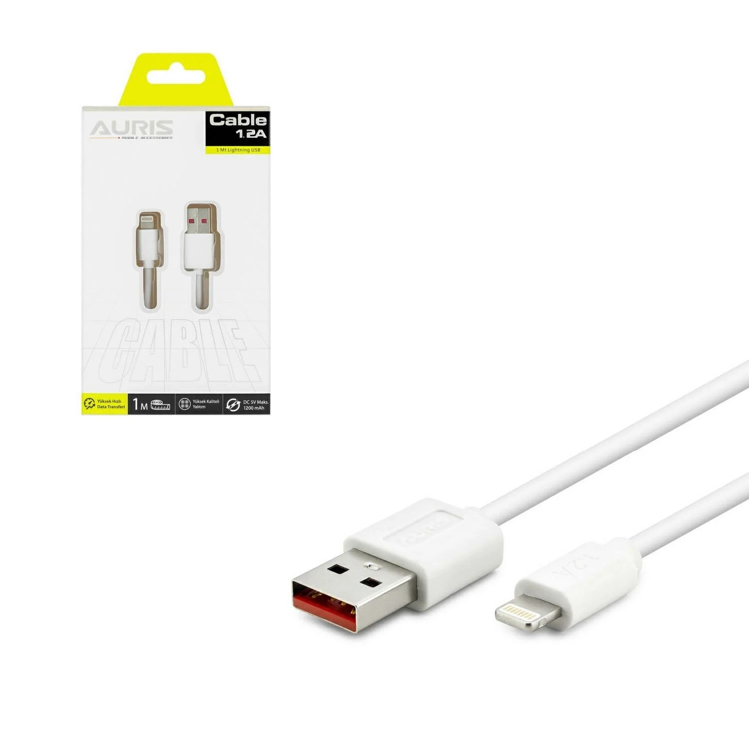 Auris ARS-Cb03 Iphone Kablo 1M 