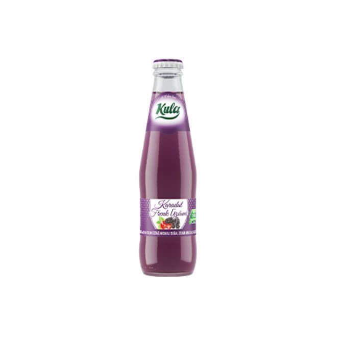 Kula Karadut Frenk Üzüm Maden Suyu 200 Ml 