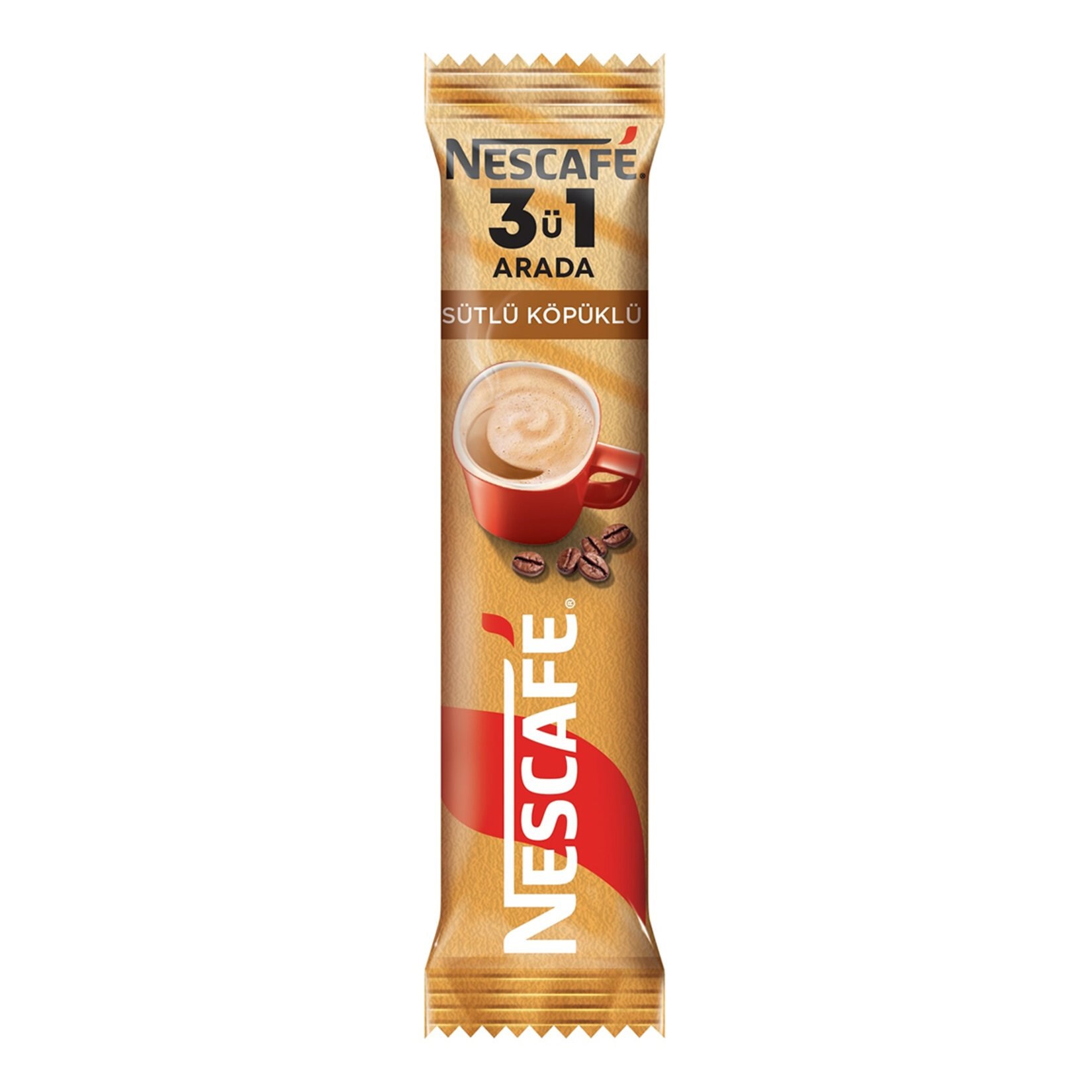 Nescafe 3 Ü Bir Arada Sütlü Köpüklü 17,4 Gr 
