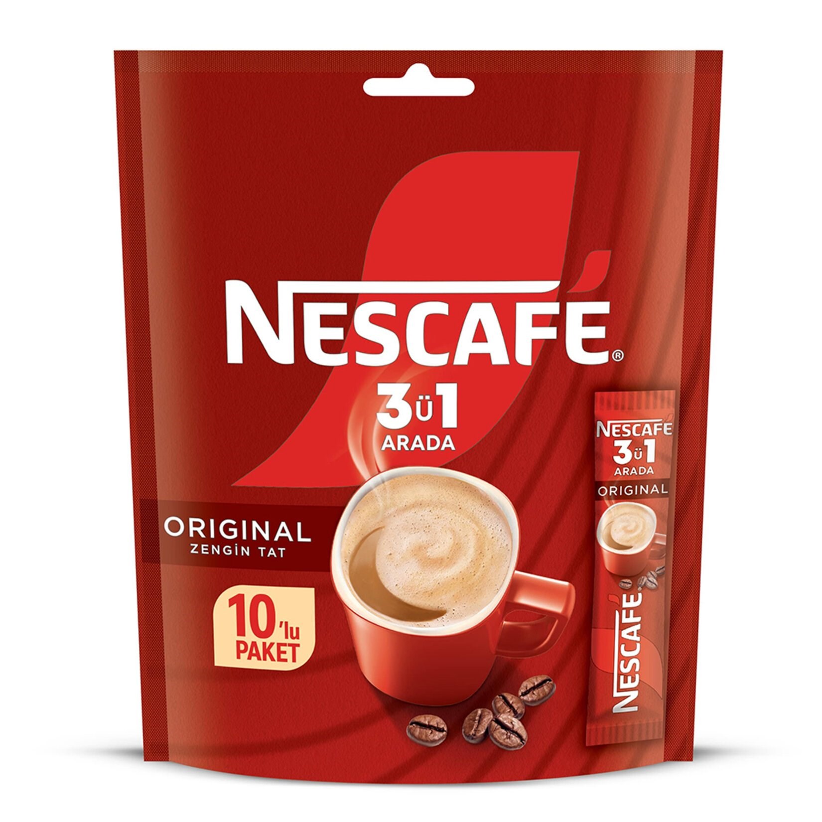 Nescafe 3 Ü Bir Arada 10 Adet 