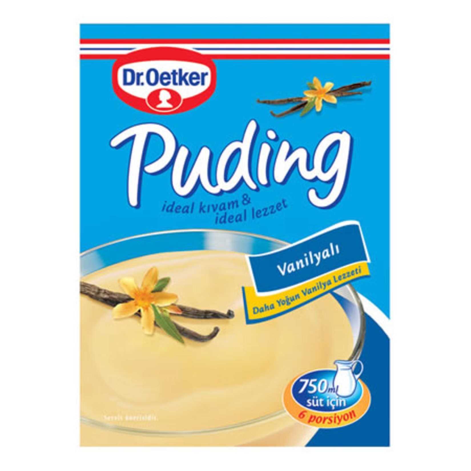 Dr.Oetker Puding Vanilyalı 125 Gr 