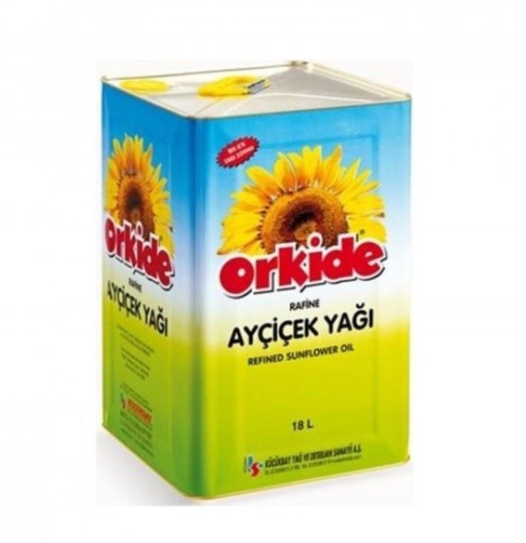 Orkide Ayçiçek Yağı 18 Lt 