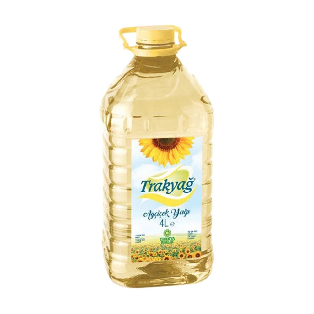 Trakyağ Ayçiçek Yağı 4 Lt 