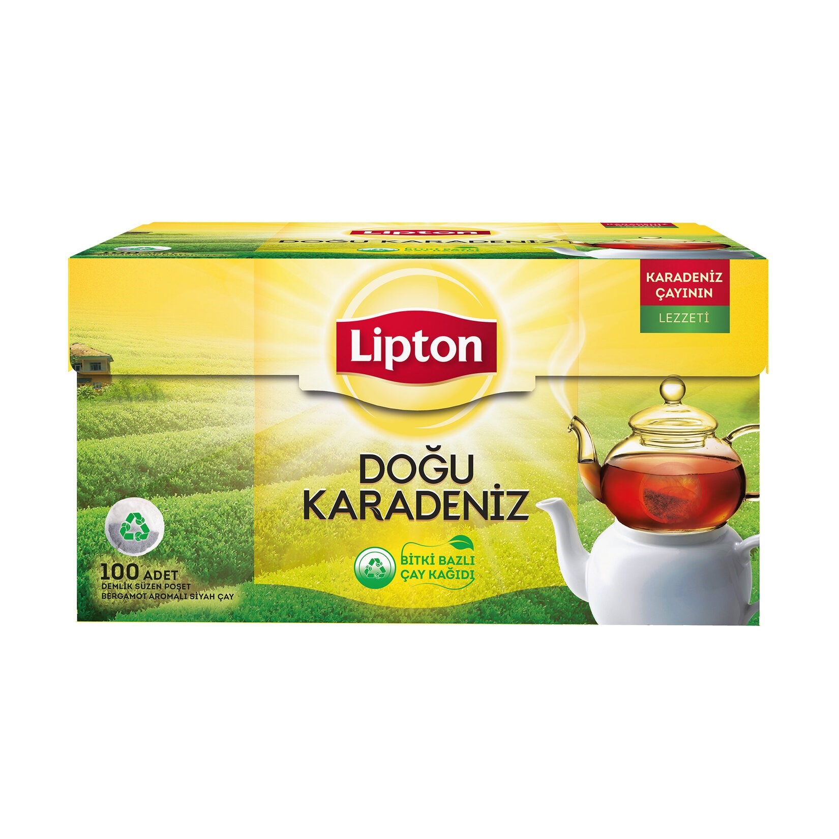 Lipton Doğu Karadeniz Demlik Poşet Çay 100 Adet 