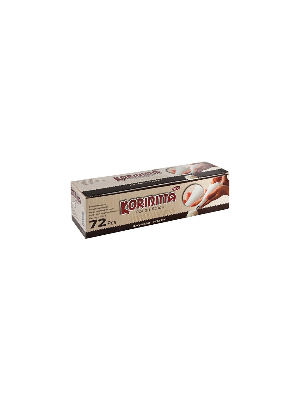 Korinitta Krem Şanti Torbası 26*50 Cm 72 li 