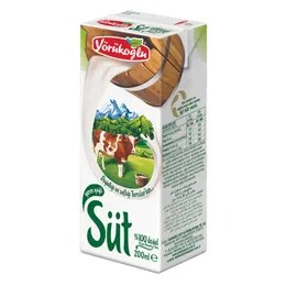 Yörükoğlu Süt Yağlı 200 Ml.  