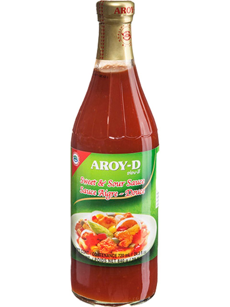 Aroy D Tatlı Ekşi Sos 840 Gr 