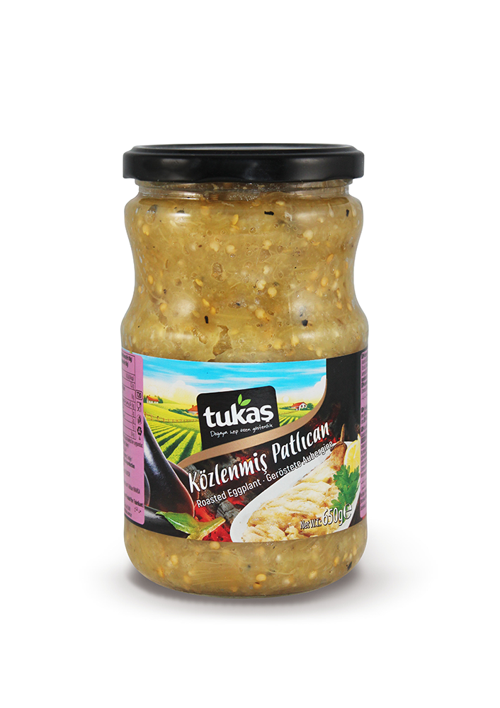 Tukaş Közlenmiş Patlıcan 720 Ml 