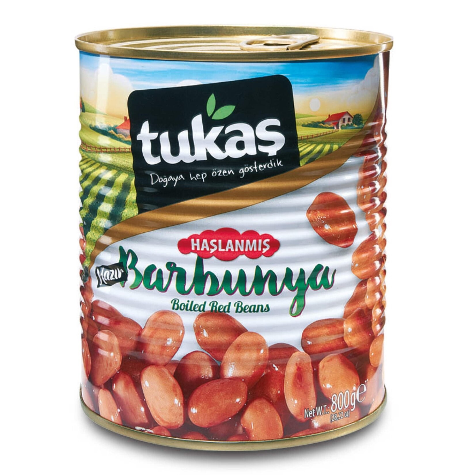 Tukaş Haşlanmış Barbunya 830 Gr 