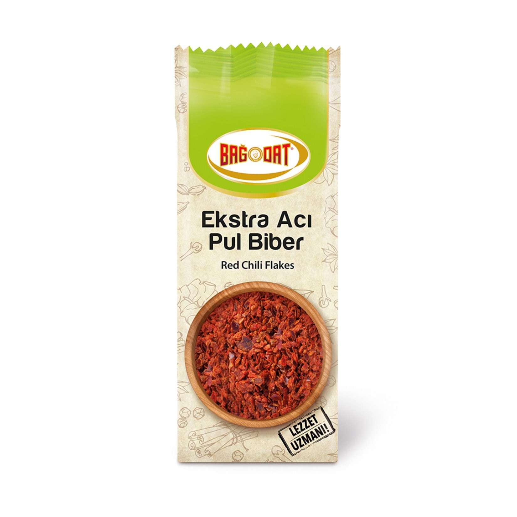 Bağdat Ekstra Acı Pul Biber 80 Gr 