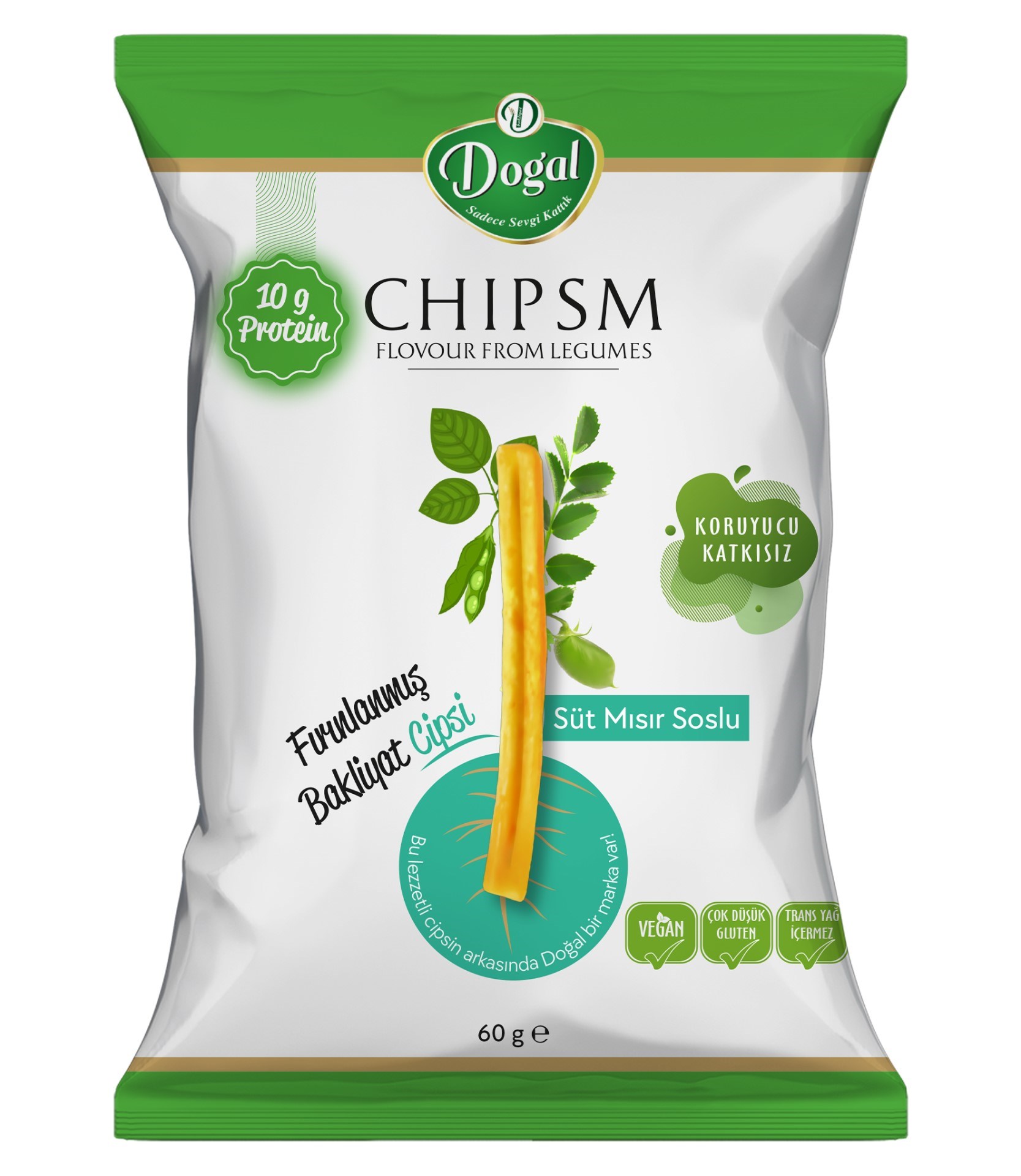 Doğal Chıpsm - Süt Mısır Soslu 60G 
