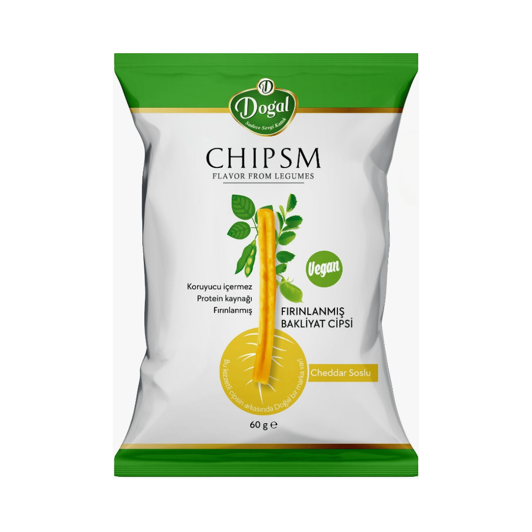Doğal Chıpsm - Cheddar Soslu 60G 