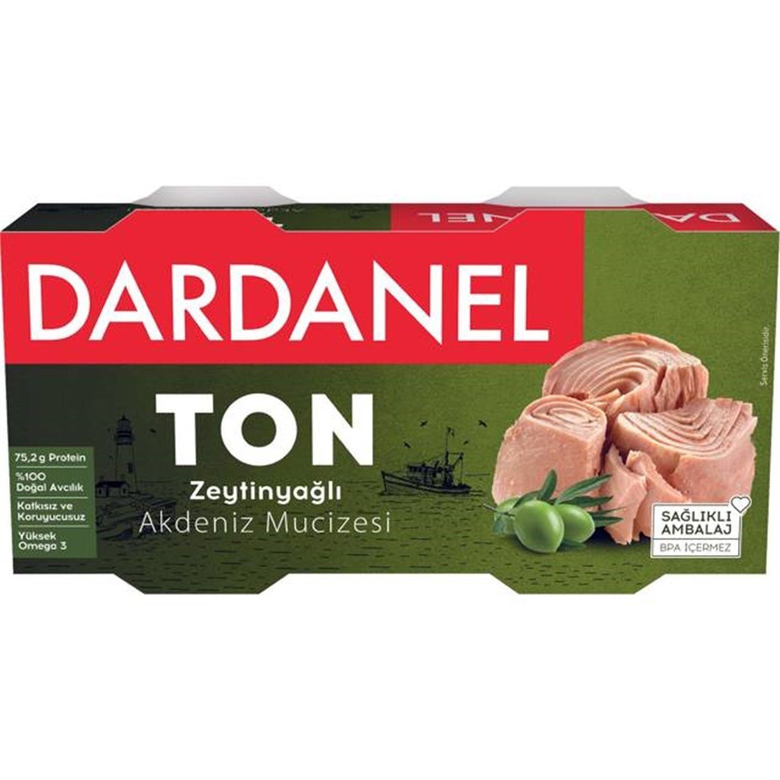 Dardanel Tonla (2 X 150 Gr.) Zeytinyağlı  