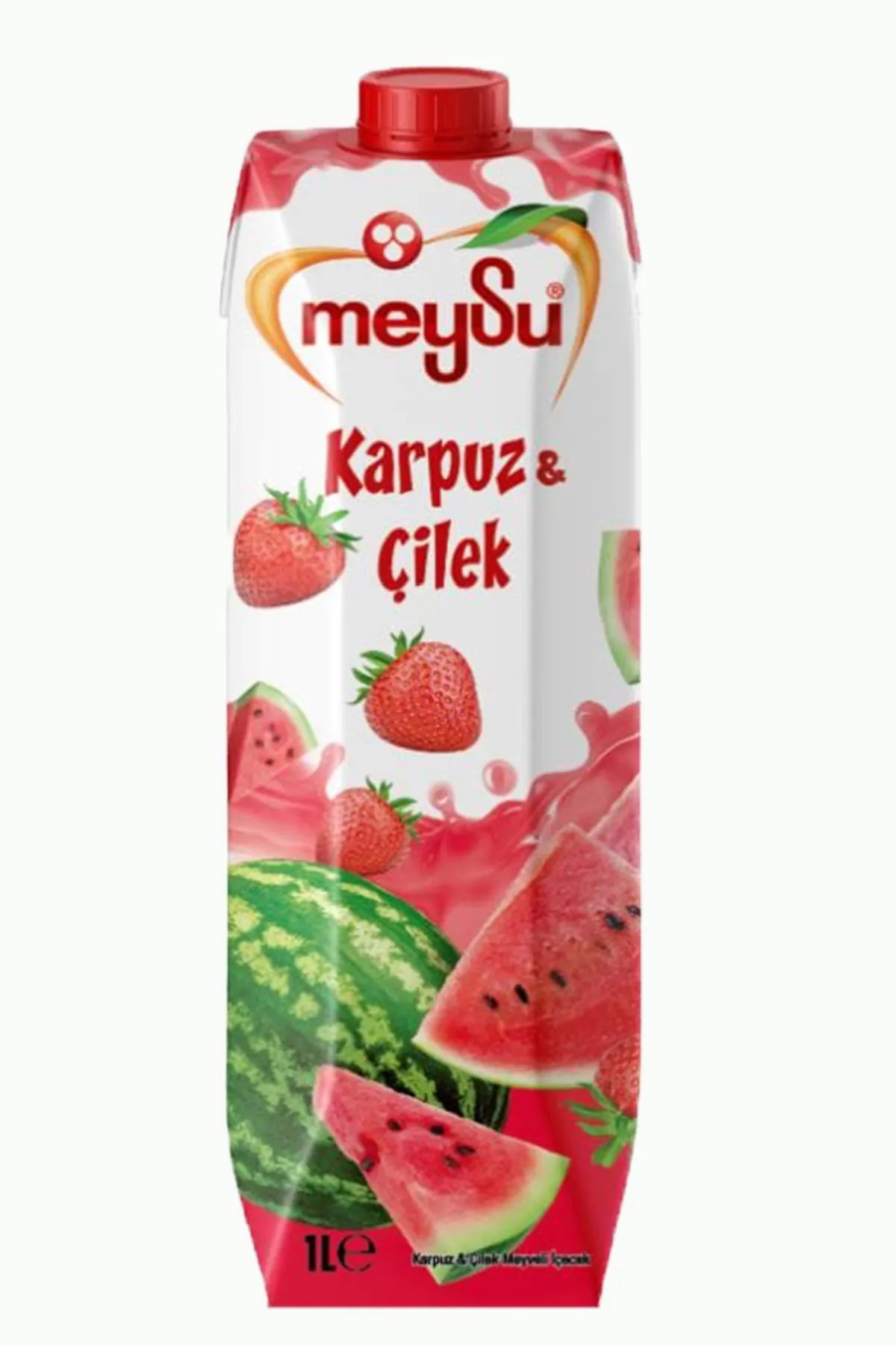 Meysu Karpuz Çilek Meyve Suyu 1 Lt  