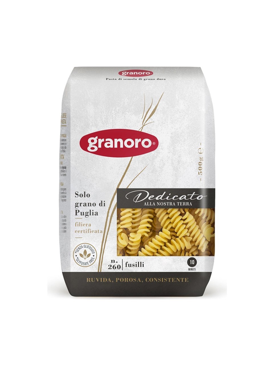 Granoro Dedicato Fusilli Dedicato 500 Gr 