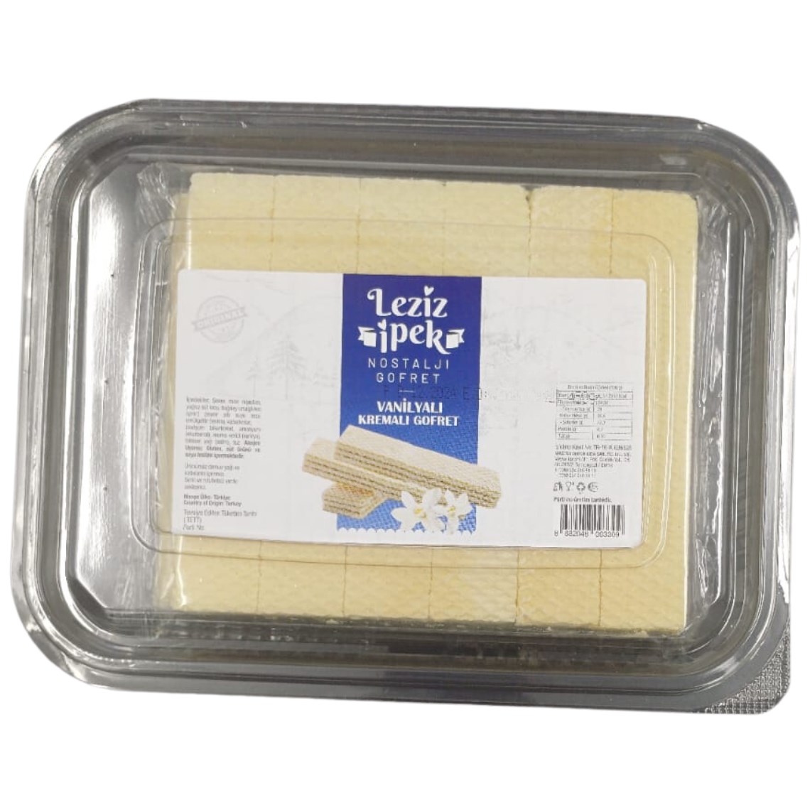 Leziz İpek Gofret 450 Gr - Vanilya 