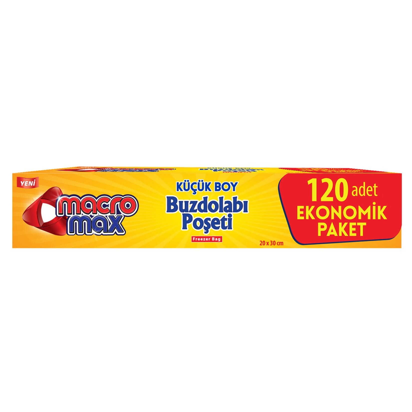 Macro Max Küçük Buzdolabı Poşeti 120 Adet 