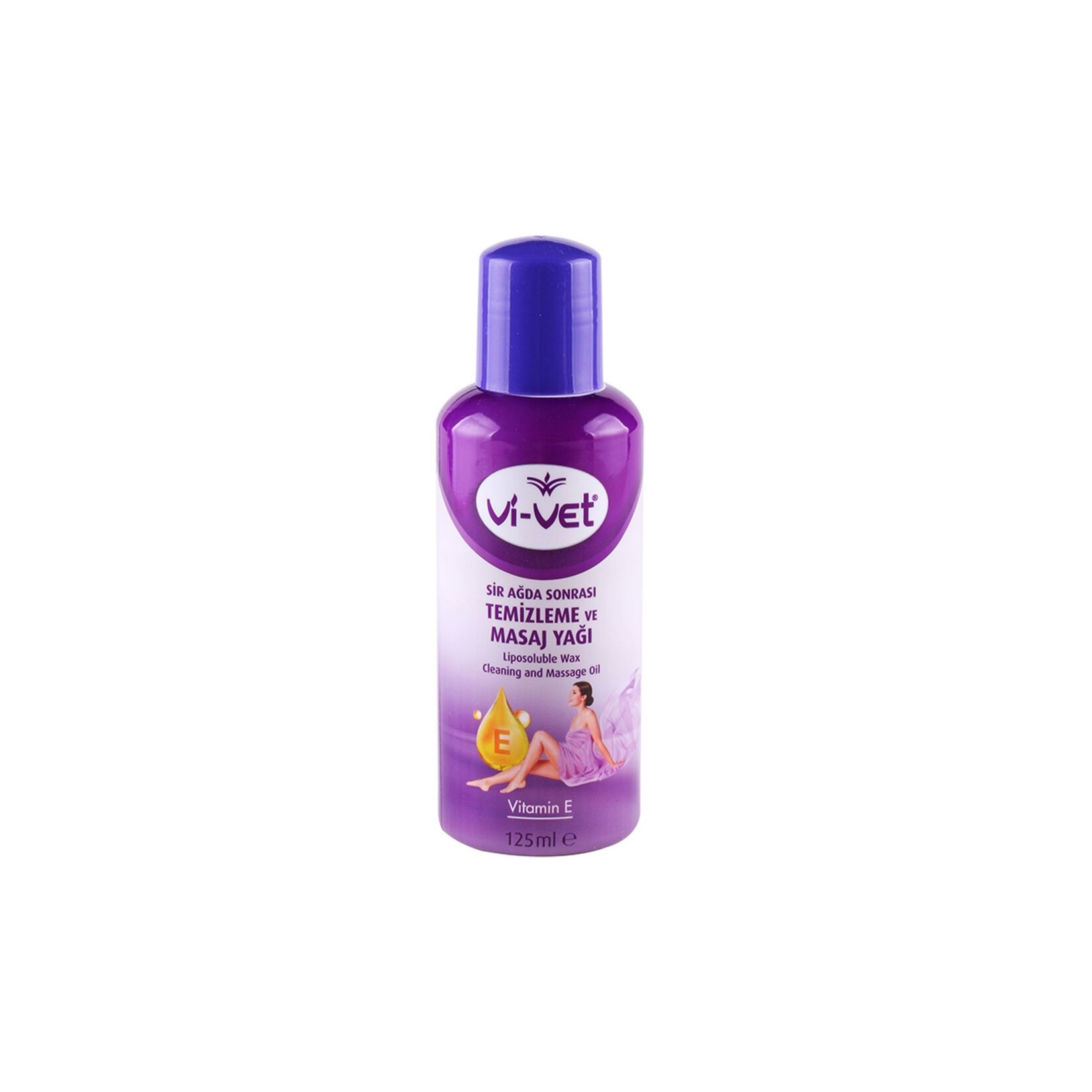 Vi-Vet Ağda Temizleme Ve Masaj Yağı E Vitamini 125 Ml 