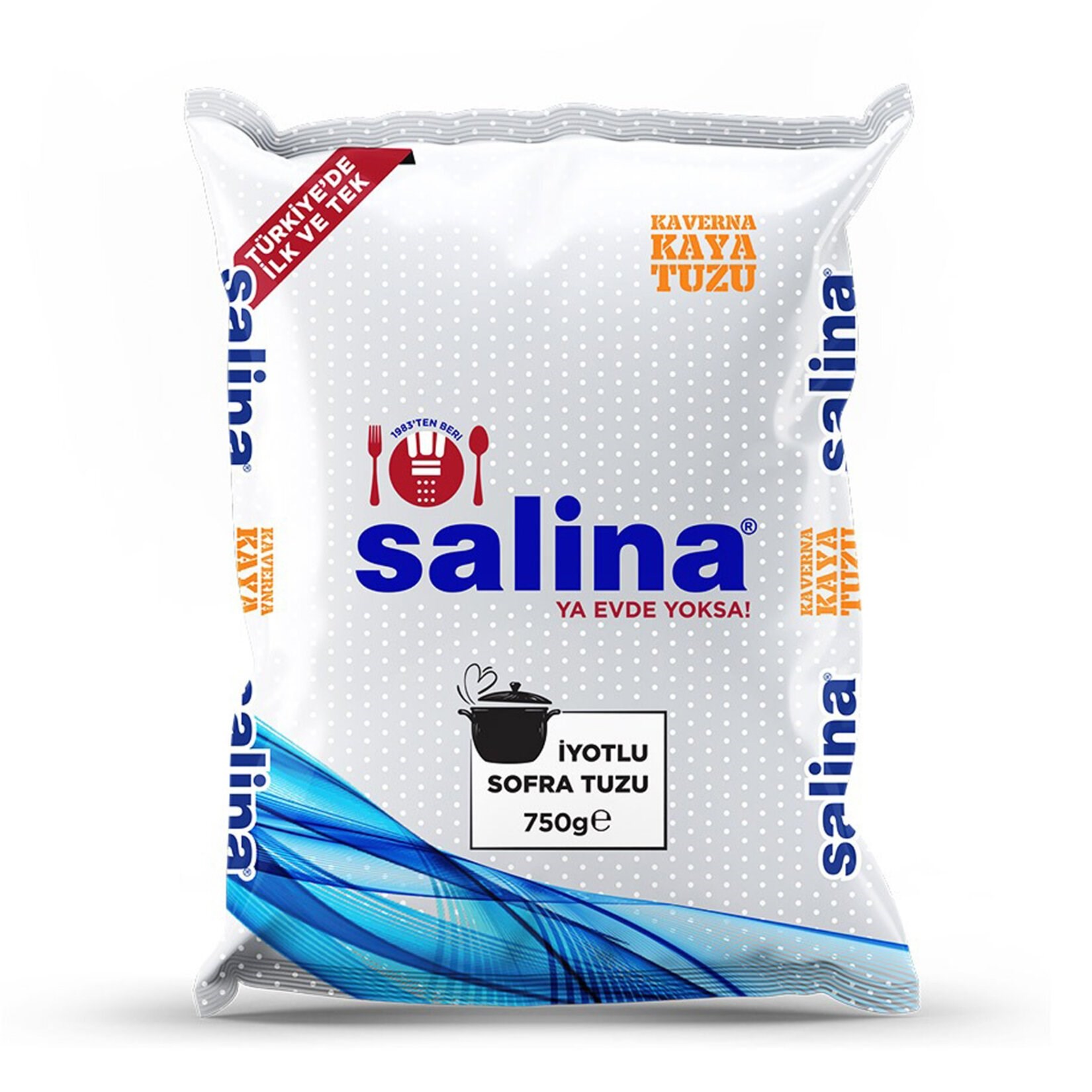 Salina Kaya Tuzu İyotlu 750 Gr  