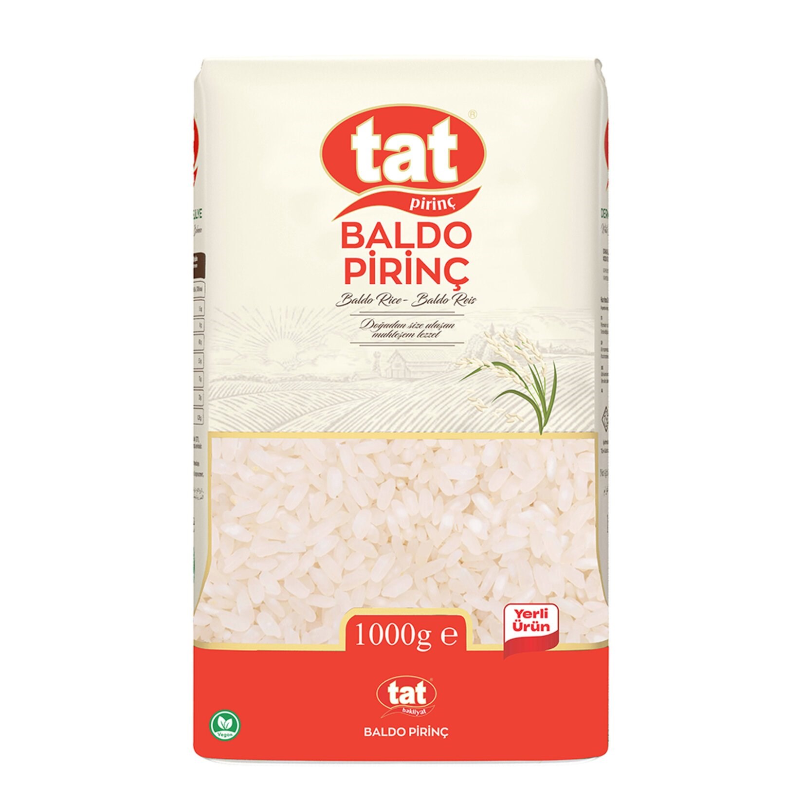 Tat Baldo Pirinç 1 Kg 