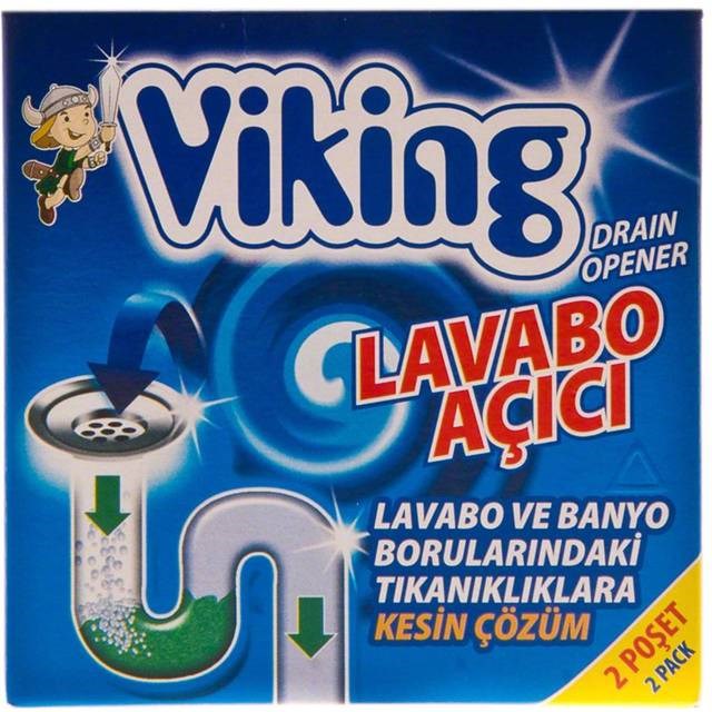 Viking Granül Lavabo Açıcı 2*50 Gr  